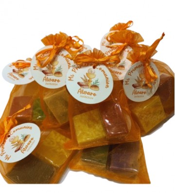 Jabones en bolsa de organza